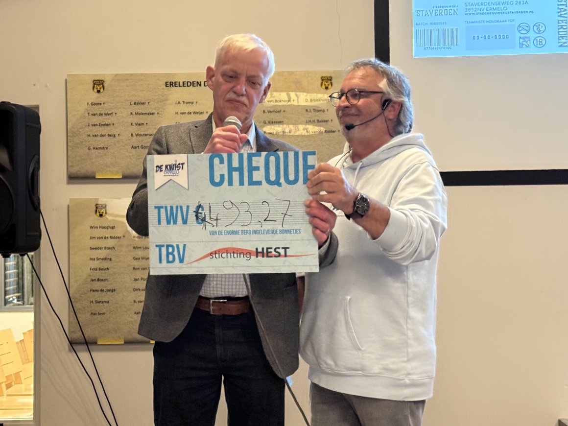 Wat was de vraag ook alweer? opnieuw winnaar De Kwist Ermelo Wat was de vraag ook alweer? opnieuw winnaar De Kwist Ermelo