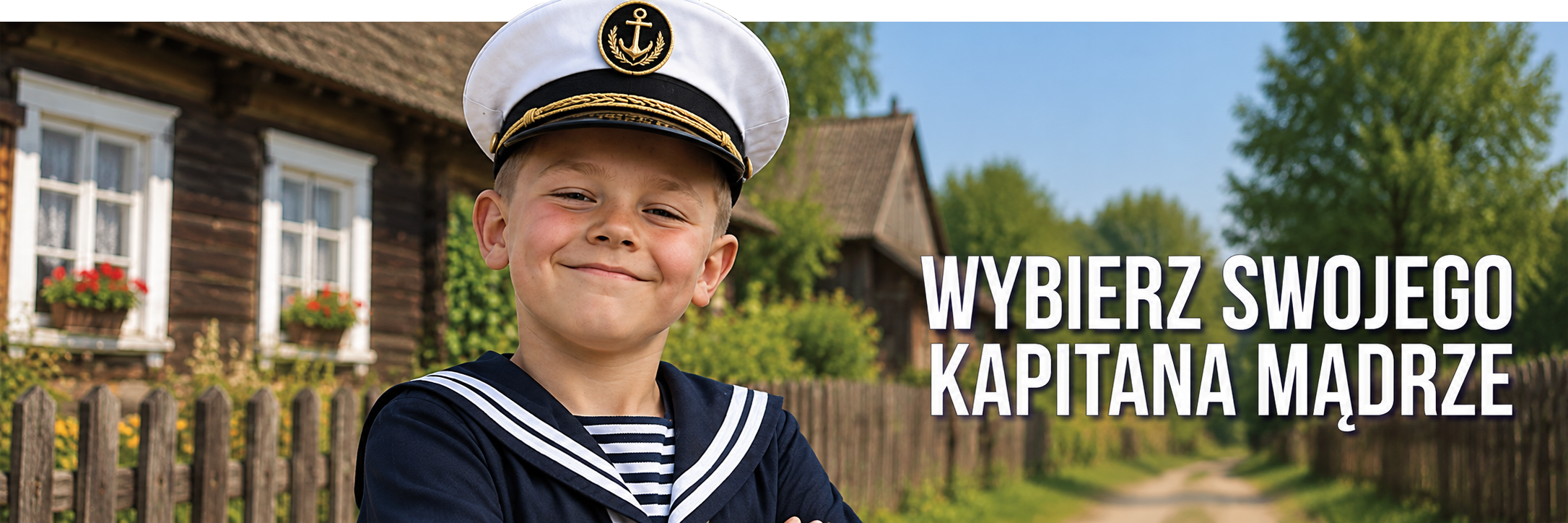 Jonge kapitein op het platteland (1)